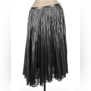 Ralph Lauren Black Midi Pleated Skirt for Cocktail